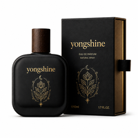Vente en gros de flacons de parfum en verre de luxe 30ml 50ml 100ml, flacon de parfum vide personnalisé pour l'emballage de parfum