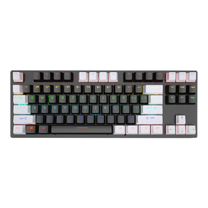 Teclado Mecánico K550 de 87 Teclas con Interruptor Azul, Teclado para Juegos con Cable para PC - Teclado de Oficina con Retroiluminación RGB - Product Image 6