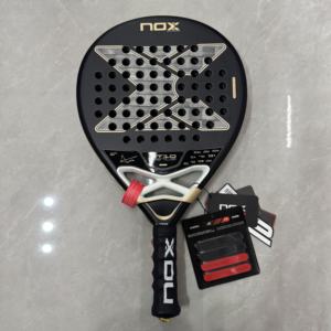 Raquettes de padel 2026 en fibre de carbone 3k, <span class=keywords><strong>Nox</strong></span> At10 Air Viper Padel Court, Terrain de Padel, Personnalisation d'usine de raquettes de padel Bullpadel - Product Image 2