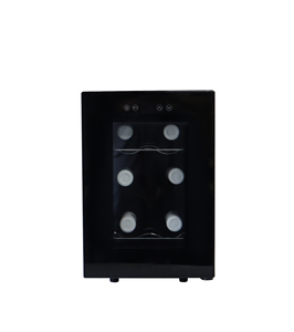 6 Bouteilles Salon <span class=keywords><strong>Petit</strong></span> Cabinet Bar à <span class=keywords><strong>Vin</strong></span> Thermostat Réglable Réfrigérateur <span class=keywords><strong>cave</strong></span> à <span class=keywords><strong>vin</strong></span> - Product Image 6
