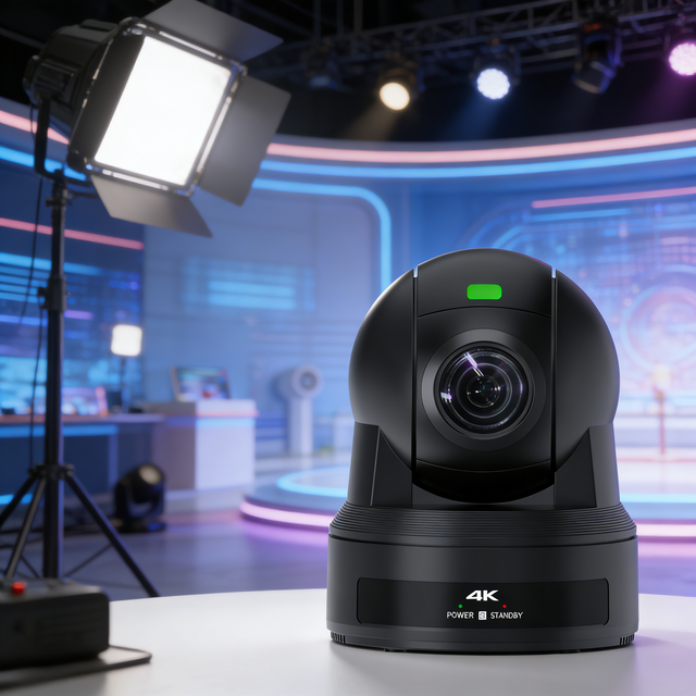4K Broadcast-Level MC62-12G 2 PTZ Camera 0x Optical 20x Digital Zoom 4K 60fps Video AI Gracking Free-D TimeCode Privacy Mask