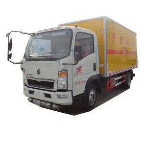 HOWO Reliable Blasting Equipment Transport Truck/ 5 Ton Explosion Proof Truck