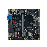 Placa Base Mini-ITX RK3588 Octa Core 8K AI NPU 6Tops 4G 8G 16G 32G RAM 4 SATA SSD Entrada de Video Arm Evb Rk3588 Placa de Desarrollo