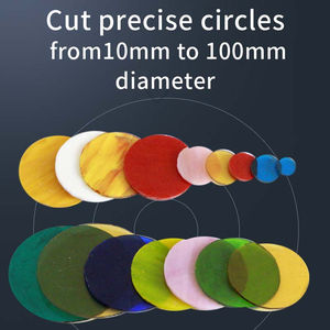 Steel Blade Lens e Small Circle <span class=keywords><strong>Cutter</strong></span> Machine para cortar vidro manchado e regular - Product Image 4