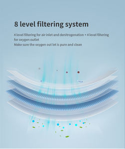 उच्च गुणवत्ता वाली चिकित्सा <span class=keywords><strong>10l</strong></span> ऑक्सीजन संकेंद्रित सो सो स्वास्थ्य भौतिक चिकित्सा उपकरण psa फ्लोमीटर श्वास मशीन - Product Image 2