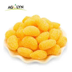 New Product Wholesale Mango Shape Candy Soft for Snack