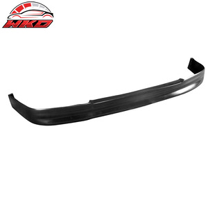เหมาะสำหรับ Honda Civic ปี 1990-1991 สไตล์ CS ชิ้นส่วนกันชนหน้าสีดำดิบ - Product Image 4