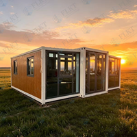 FLKT AU Standard Préfabriqué Grand-mère Plat de Luxe 20 pieds 40 pieds Maison Conteneur Extensible Modulaire Pliable Mobile Petite Maison