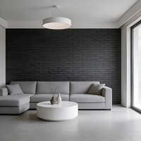 Revêtement mural flexible en PU imitation pierre Deqing avec un design moderne pour la décoration intérieure et extérieure des hôtels, cuisines et salles à manger