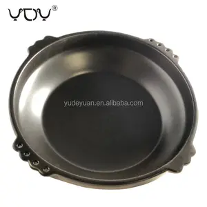 YDY瓷经典示巴埃塞俄比亚传统艺术设计15英寸大号陶瓷哑光黑碗