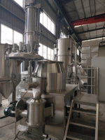 Granules chimiques approuvés de poudre d'acier inoxydable de la CE de série de ZHG faisant la machine multifonctionnelle de granulation de système