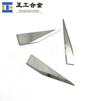 Lame oscillante en carbure de tungstène vierge de haute qualité sinterisée Z16 Z17 Z18 pour machine de découpe CNC, inserts en cuir