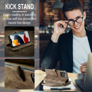 <span class=keywords><strong>Cargador</strong></span> inalámbrico 2024 <span class=keywords><strong>Funda</strong></span> para iPhone 14 Muti-Cards Holder Wallet Case Teléfono celular para iPhone 15 14 13 12 Pro Max <span class=keywords><strong>Funda</strong></span> de cuero - Product Image 5