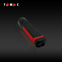 Lampe torche LED rechargeable TOMAC professionnelle, certifiée CE, 30lm/400lm/1100lm, trois modes, pour usage extérieur