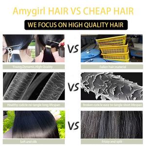 Extensions de cheveux à clips invisibles de qualité supérieure, double trame, cheveux humains vierges Remy avec cuticule intacte, qualité supérieure - Product Image 4