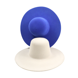 Chapeau en feutre 100% fourrure de lapin, vente en gros, fait main, réglable, à large bord, vintage, uni, formel, unisexe, pour l'extérieur, décontracté, sportif - Product Image 5