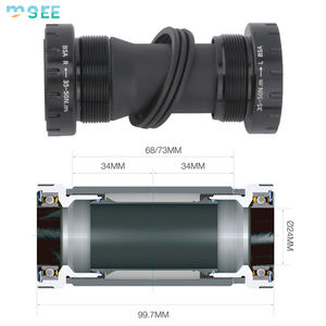 SeeMore Selection Pédalier de VTT Creux Intégré 170mm 104 BCD 32-38T pour VTT Jeu de pédaliers de plateau - Product Image 2