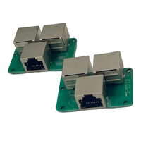 Fabricante profesional de PCB Puerto RJ45 Prueba de transmisión Placa Pcb PCBA personalizado