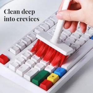 Pluma de limpieza para Airpods, cepillo multifuncional para ordenador portátil, 5 en 1, Kit de cepillo para limpieza de teclado - Product Image 6