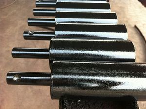 76Mm Dia Aligning Ống Thép Hướng Dẫn Dọc Idler Con Lăn Của Băng Tải - Product Image 4