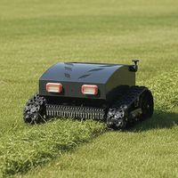Mesin Pemotong Rumput Crawler Self Propelled All Terrain dengan Lebar Pemotongan 550mm dan Ketinggian yang Dapat Disesuaikan 10-180mm