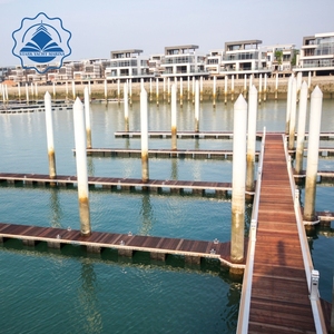 หมวกคลุมเสาเข็ม PE ป้องกันรังสียูวีและเป็นมิตรกับสิ่งแวดล้อมสำหรับท่าเรือลอยน้ำทางทะเล - Product Image 5