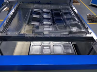 Machine de soudage sous vide pour plateau d'emballage blister à compartiment rond en forme de coeur pour chocolat