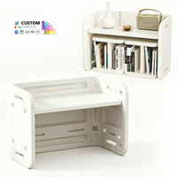 Table d'étude moderne en plastique pour enfants, ensemble bureau et chaise, blocs de construction, activité pour tout-petits, pliable, durable, modulaire, vente en gros, OEM, personnalisé