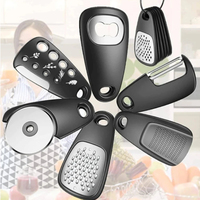 Ensemble de gadgets de cuisine multifonctionnels Râpe empilable Outils de cuisine Coupeur de fromage Éplucheur Accessoires de cuisine portables