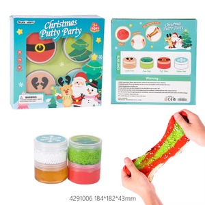 Children's Toy <b>Set</b> Christmas Glue <b>Set</b> Christmas Putty Party - Product Image 2