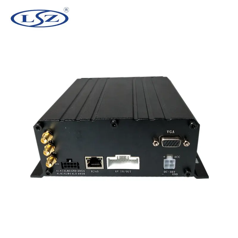 LSZ Hot Sale 3G WiFi GPS G-Sensor Auto MDVR AHD 1080P 4 Kanäle HDD SSD SD-Karte Mobiler DVR mit kostenloser CMS-Software