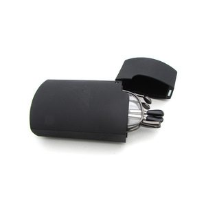 Saku Dapat Disesuaikan <strong>Mini</strong> Logam Lipat Pembesar Slim Reader Kecil Lipat Anti Cahaya Biru Memblokir Kacamata Baca Dengan Case - Product Image 3