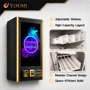 Mini distributeur automatique intelligent Youmi pour clubs et fêtes, avec écran tactile 32 pouces et paiement par carte, modèle mural - Product Image 2