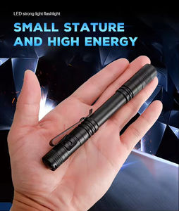 <b>Torch</b> Light Mini Aluminum Alloy Waterproof IP33 Medical PenLight <b>Pocket</b> Rechargeable Flashlight Emergency Use - Product Image 2