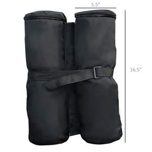 ถุงทรายถ่วงน้ำหนักสำหรับกันสาด DB ขนาด 33 ปอนด์ สำหรับยึดเต็นท์กันสาดแบบพับได้ เพิ่มความมั่นคง ใช้งานกลางแจ้ง - Product Image 5