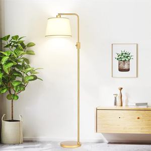 Lámpara Táctil LED, Lámpara de Noche, Lámpara de Pie para Dormitorio, Lámpara de Mesa de Noche Sencilla, Vertical, con Base Alta - Product Image 3