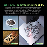 Mini máquina de grabado láser de fibra portátil de 20W 30W para todo tipo de metales