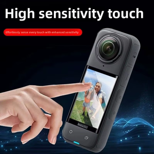 ฟิล์มกันรอยหน้าจอโค้ง 3 มิติ แบบดัดร้อน สำหรับกล้องแอคชั่น Insta360 X4/5  วัสดุคอมโพสิต เลนส์ใส  ผลิตตามสั่งจากโรงงาน - Product Image 2