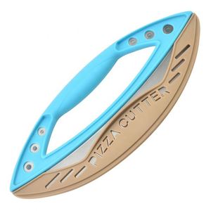 Semicircular Ring Pizza Cutter and Herb Large-Sized Multi-Functional Slicing Knife, Baking Tool. - Product Image 3