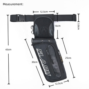 เครื่องกันสั่นสำหรับการยิงธนูโอดีเอ็มพร้อมสายพานปรับได้และกระเป๋าอุปกรณ์เสริมขนาดใหญ่3ช่องไร้เสียงรบกวนสำหรับการยิงธนู - Product Image 6