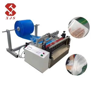เครื่องทำถุงพลาสติกขนาดเล็ก เครื่องตัดม้วนโพลีโพรพิลีน HDPE เป็นแผ่น เครื่องตัดและปิดผนึกถุงพลาสติกด้วยความร้อน - Product Image 1