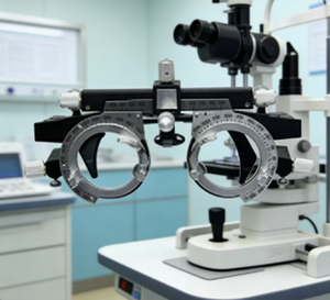 Equipo de Prueba Oftalmológica de Alta Calidad, Montura de <span class=keywords><strong>Lentes</strong></span> de Prueba Ópticas Ajustables para Optometría - Product Image 4