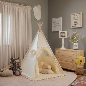 Kids Play Camping Tent Bedroom Decoration Playhouse Tent for Kids <b>Space</b> Teepee Indoor - Product Image 2