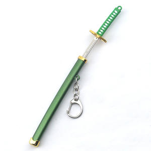 Nouveau <span class=keywords><strong>Mini</strong></span> Sanemi Katanas démon tueur épée jouet porte-clés Tanjirou fourreau Ninja couteau épée arme modèle métal <span class=keywords><strong>Katana</strong></span> porte-clés - Product Image 4