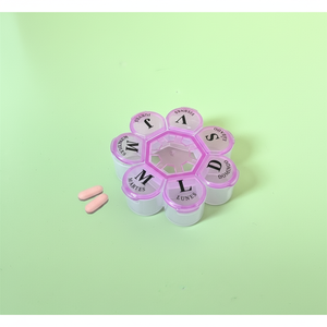 CASAMAX WL AO-8951 Portapillole Settimanale in Plastica 8*2CM con 7 Scomparti - Product Image 2