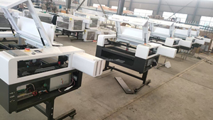 Nhà Máy Bán Hàng Trực Tiếp 40W 60W 80W Co2 Máy Laser Cắt Khắc 3D Máy In In Gỗ Acrylic PVC Cao Su Pha Lê PPT - Product Image 4