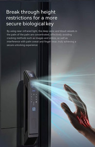 AI smart <b>lock</b> with new voice AI 3D Face Recognition Fingerprint Smart <b>Lock</b> Tuya App Wifi Infrared Video Call Smart Wooden Door - Product Image 3
