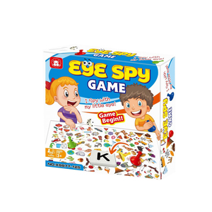 Eye Spy, <span class=keywords><strong>Juego</strong></span> <span class=keywords><strong>de</strong></span> Mesa <span class=keywords><strong>de</strong></span> Papel para el Desarrollo del Pensamiento Lógico en Niños, <span class=keywords><strong>Juego</strong></span> Interactivo para Dos Jugadores, Regalo 2023 - Product Image 4