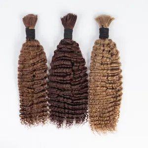 Natural Looking Wholesale malaysian hair braiding kinky curly Of Many Types  