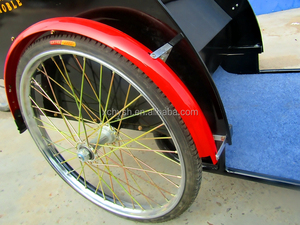 Triciclo popular del pedal del adulto/rickshaw tradicional para los pasajeros - Product Image 6